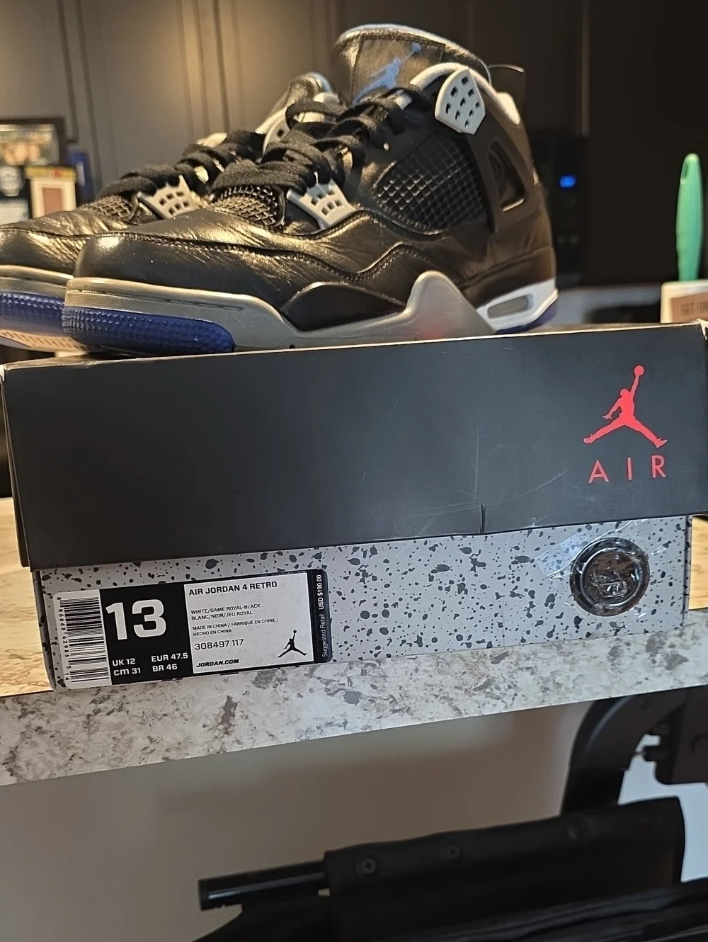 Air Jordan 4 Retro motorsport Alt Mens Size 13